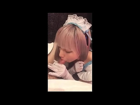 ❤️ Yapon buti [mayuka], frantsuz xizmatkori kostyumi, 1-qism, portlash va loson bilan silkitish ❌ Anal pornoda bizda ﹏